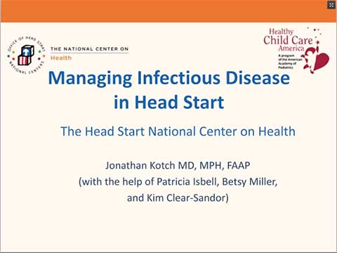 Prevention and Control of Infectious  Diseases